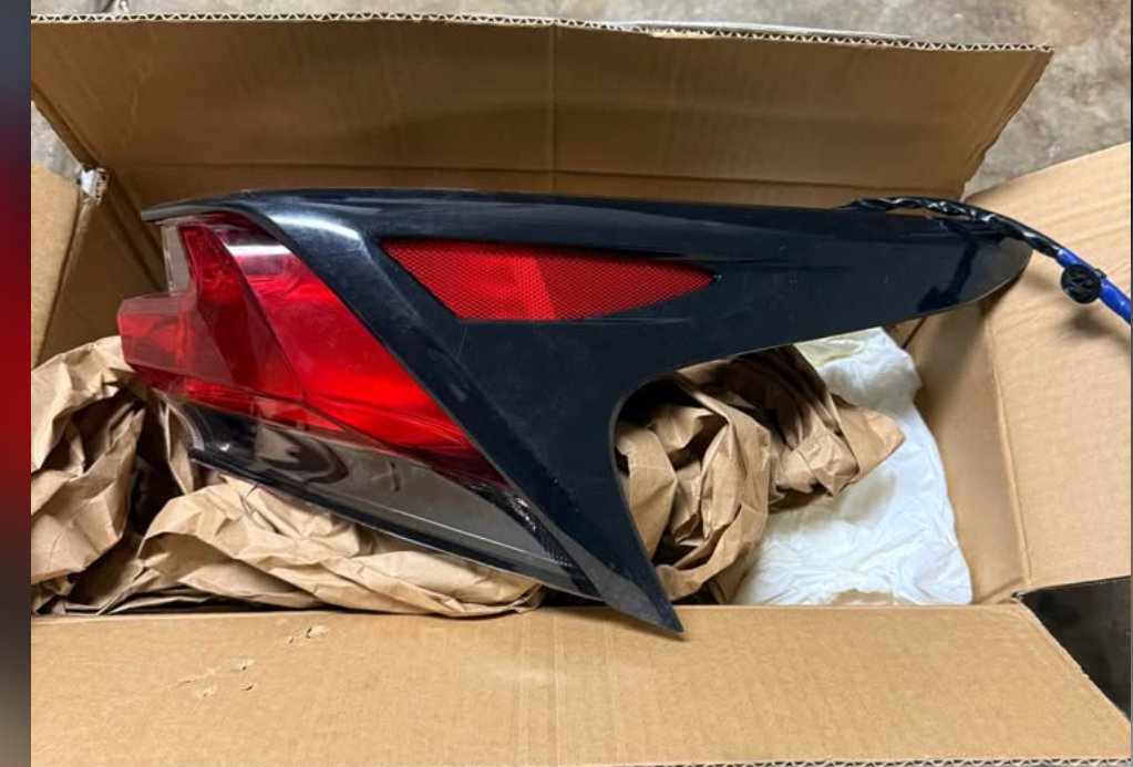  Lexus NX Taillight Assembly 2015 to 2021, Right Passenger Side