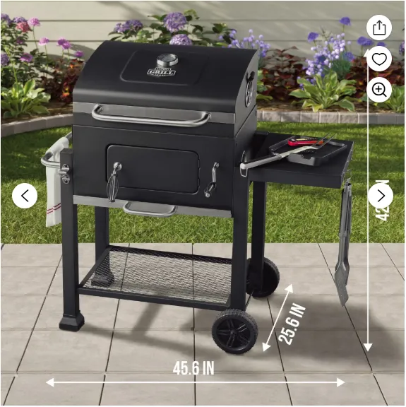 Expert Grill Heavy Duty 24" Charcoal Grill