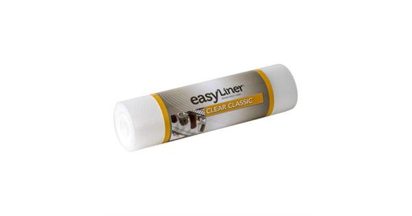 Duck Clear Classic Easyliner Brand Shelf Liner, Clear, 12 in. X 20 Ft. 12 in. X 20 Ft