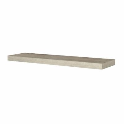 Chicago 10 in. W X 42 in. D Floating Grey Oak Decorative Ledge